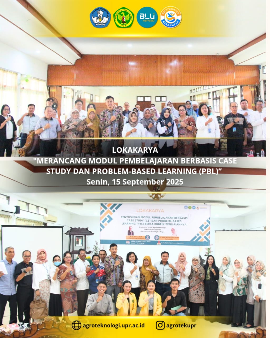 Kegiatan LOKAKARYA Prodi Agroteknologi Fakultas Pertanian UPR 