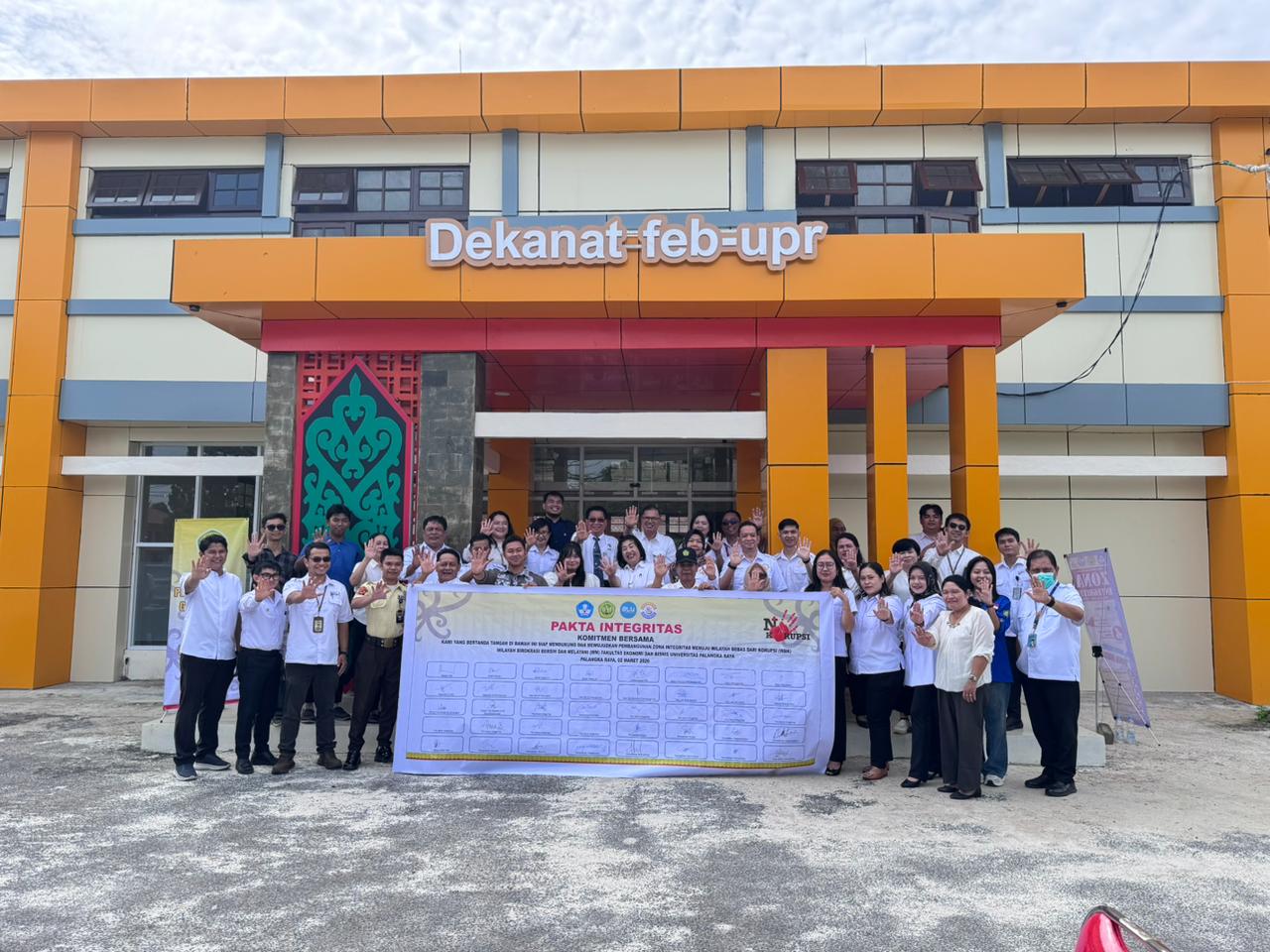 FEB UPR Tetapkan Zona Integritas untuk Wujudkan Tata Kelola Bersih dan Bebas Korupsi