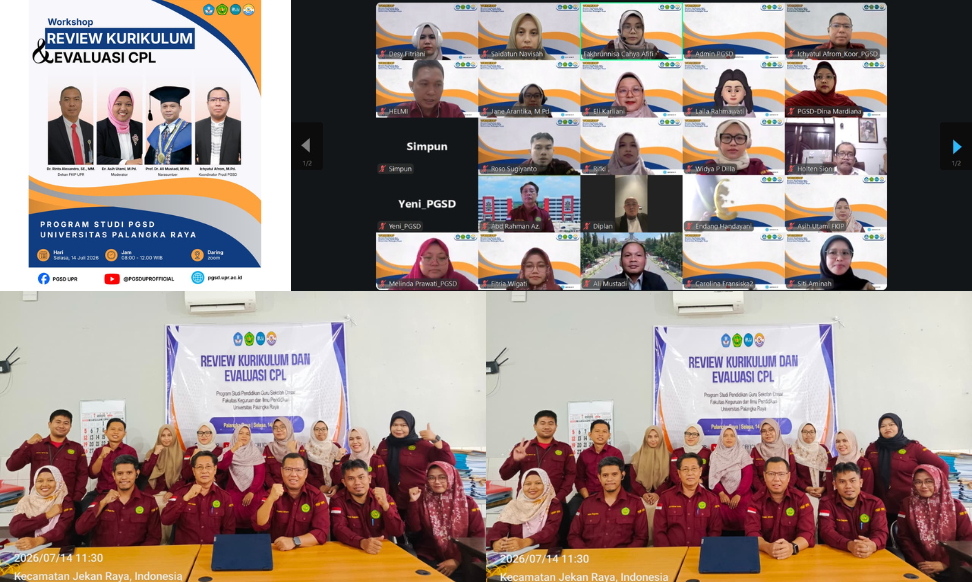 Workshop Review Kurikulum dan Evaluasi CPL Program Studi PGSD