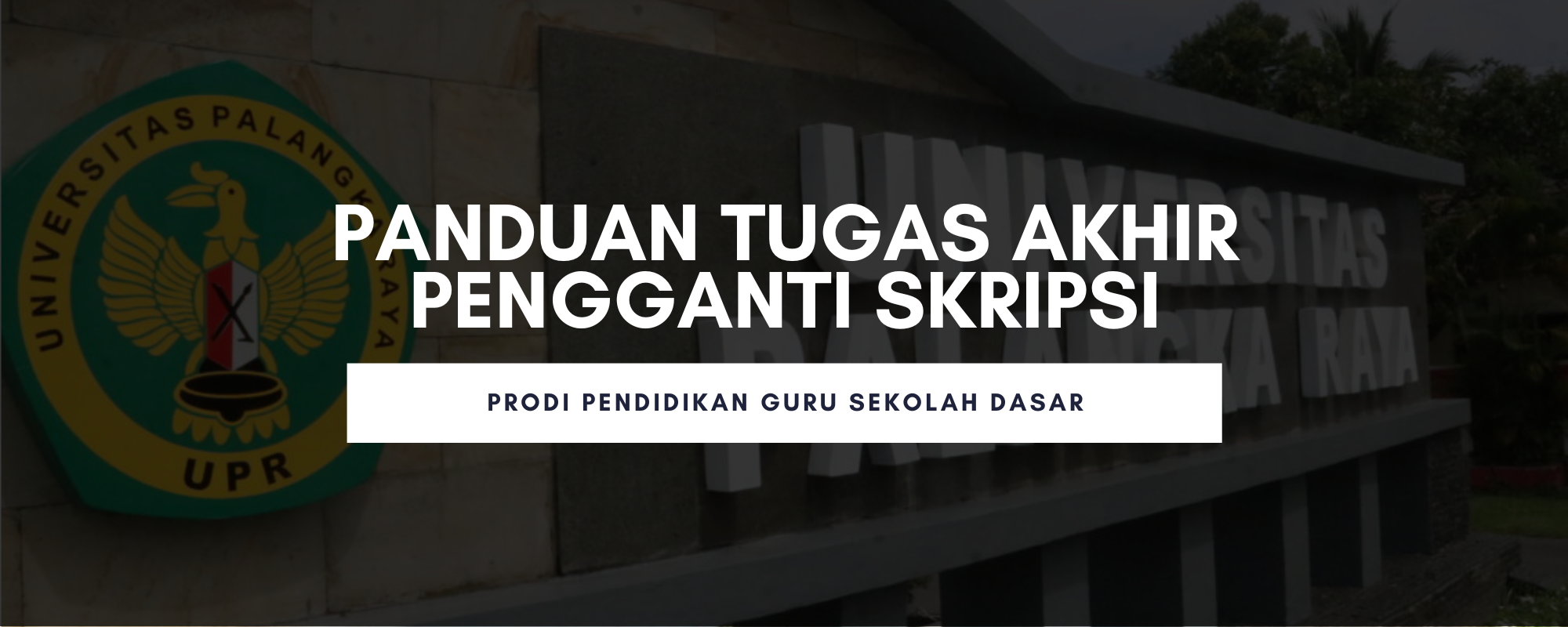 Panduan Tugas Akhir Pengganti Skripsi