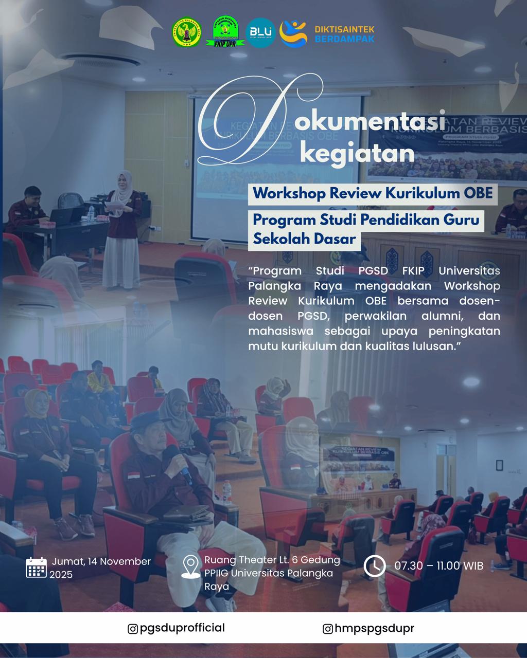 [WORKSHOP REVIEW KURIKULUM OBE PGSD UPR 2025]