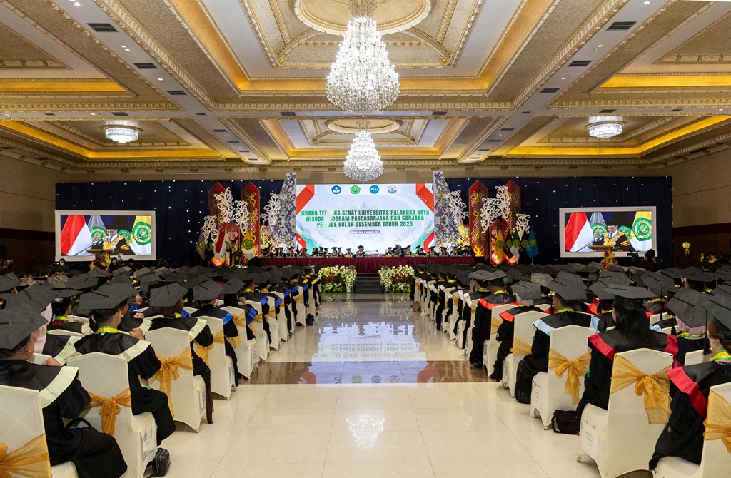 Wisuda Universitas Palangka Raya Periode Desember 2025