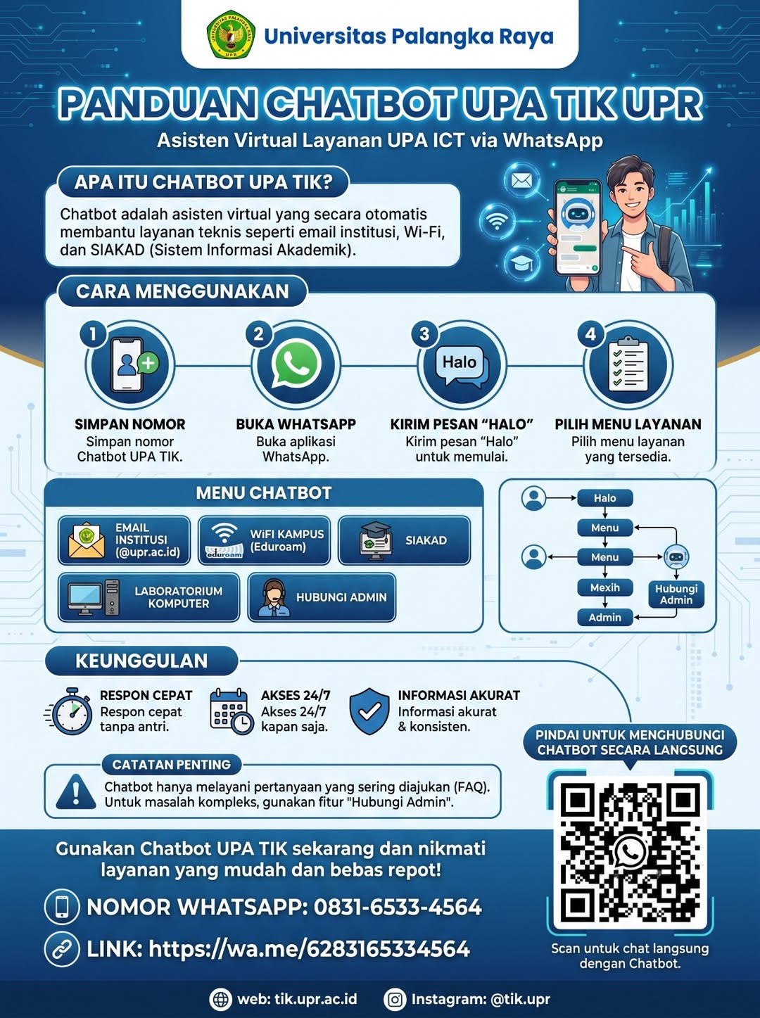 Panduan Chatbot UPA TIK